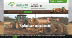 Desktop Screenshot of douineau-terrassement.com